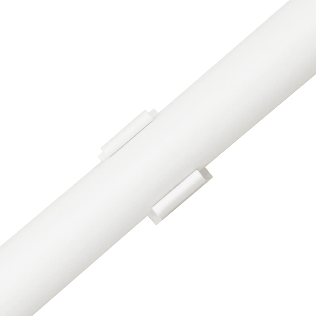 vidaXL Rura elektroinstalacyjna z zaciskami, Ø16 mm, 10 m, PVC