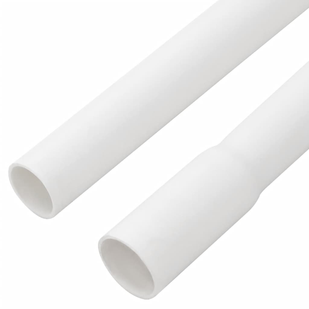 vidaXL Rura elektroinstalacyjna z zaciskami, Ø16 mm, 30 m, PVC