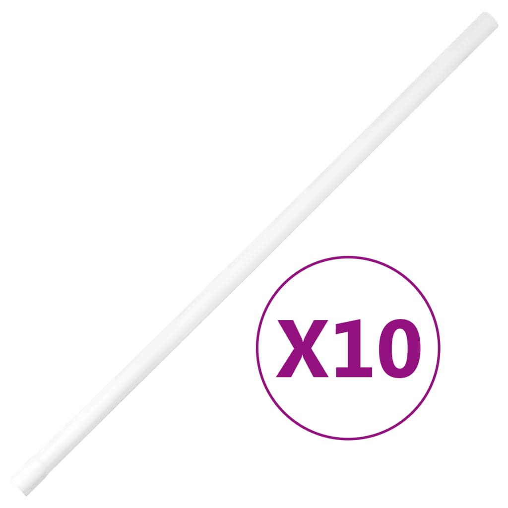 vidaXL Rura elektroinstalacyjna, Ø20 mm, 10 m, PVC