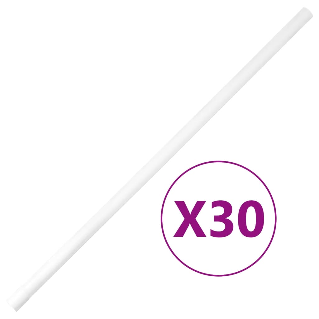 vidaXL Rura elektroinstalacyjna, Ø20 mm, 30 m, PVC
