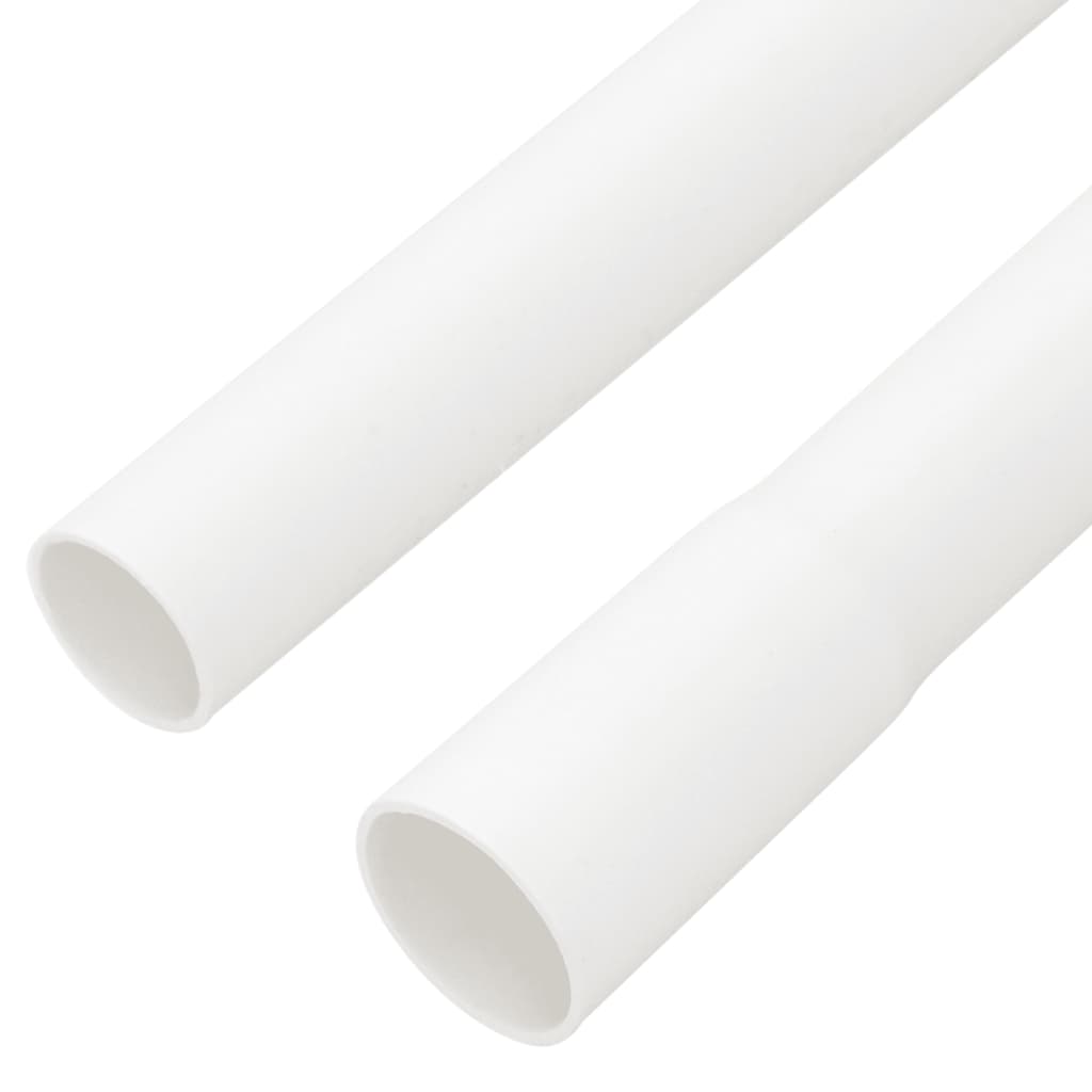 vidaXL Rura elektroinstalacyjna z zaciskami, Ø25 mm, 30 m, PVC