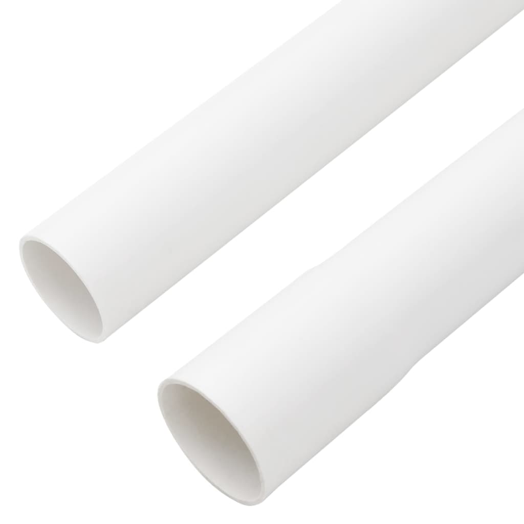 vidaXL Rura elektroinstalacyjna z zaciskami, Ø30 mm, 30 m, PVC