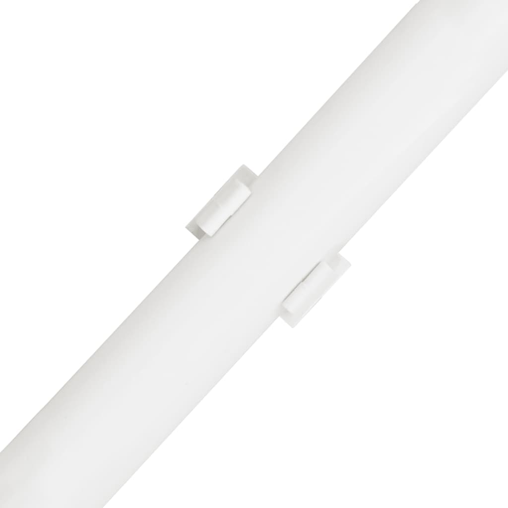 vidaXL Rura elektroinstalacyjna z zaciskami, Ø30 mm, 30 m, PVC