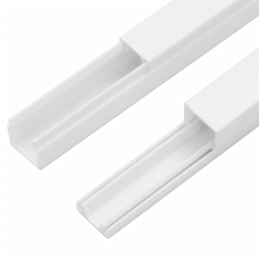 vidaXL Kanał elektroinstalacyjny, 30x15 mm, 10 m, PVC