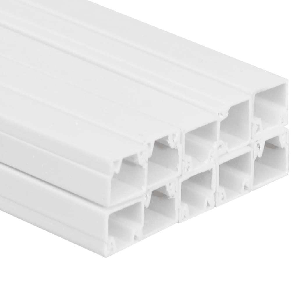 vidaXL Kanał elektroinstalacyjny, 25x16 mm, 10 m, PVC