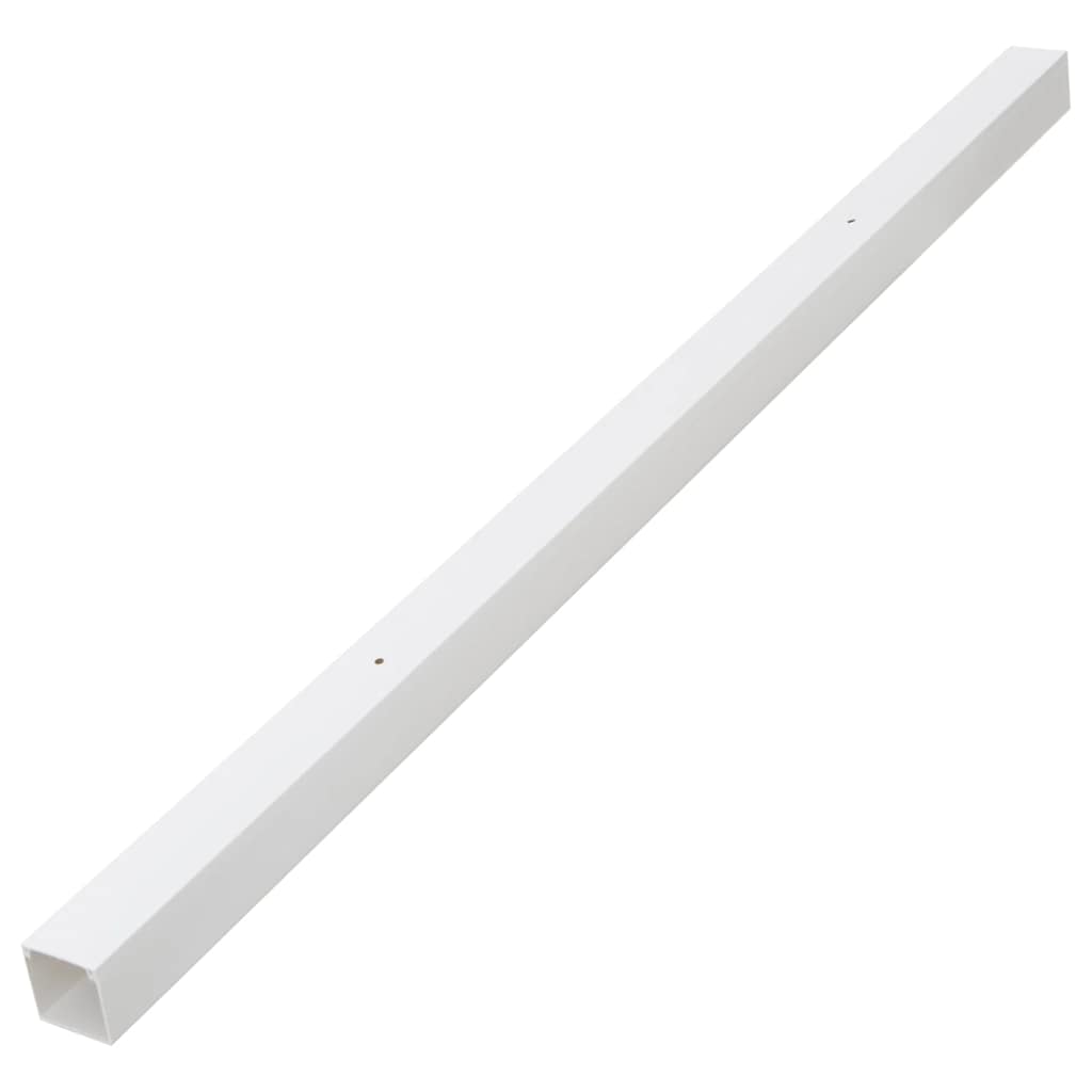 vidaXL Kanał elektroinstalacyjny, 33x33 mm, 30 m, PVC
