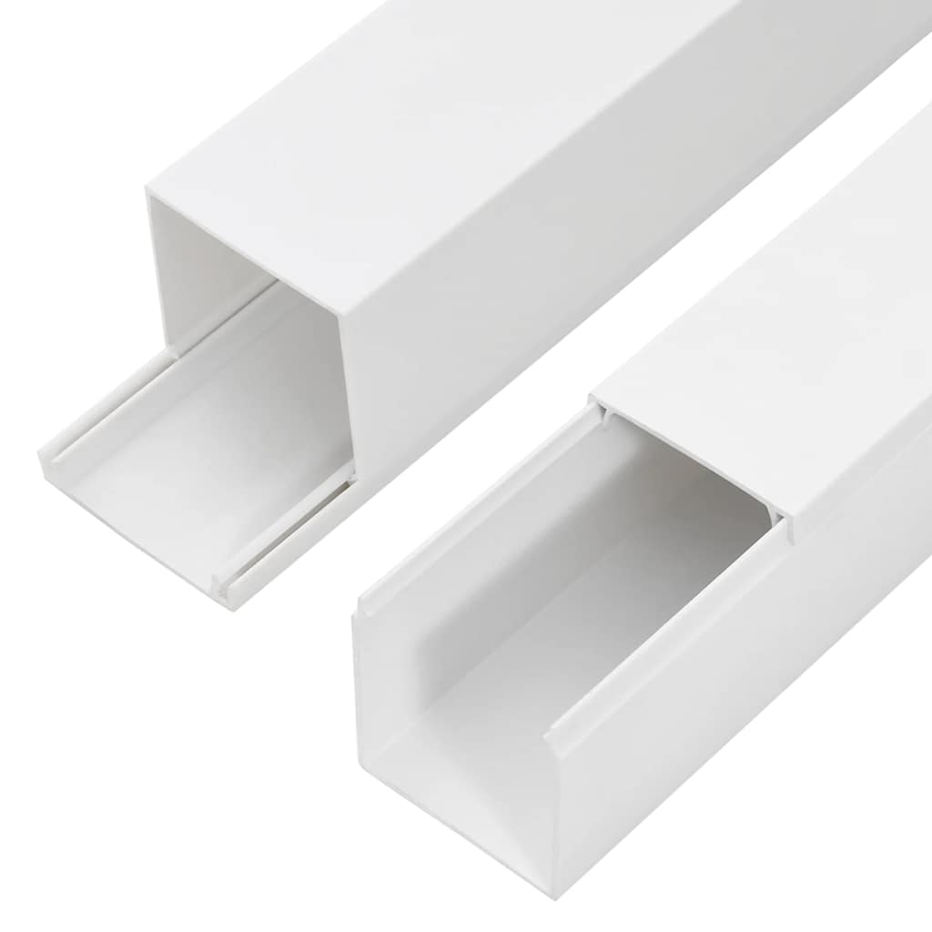 vidaXL Kanał elektroinstalacyjny, 33x33 mm, 30 m, PVC