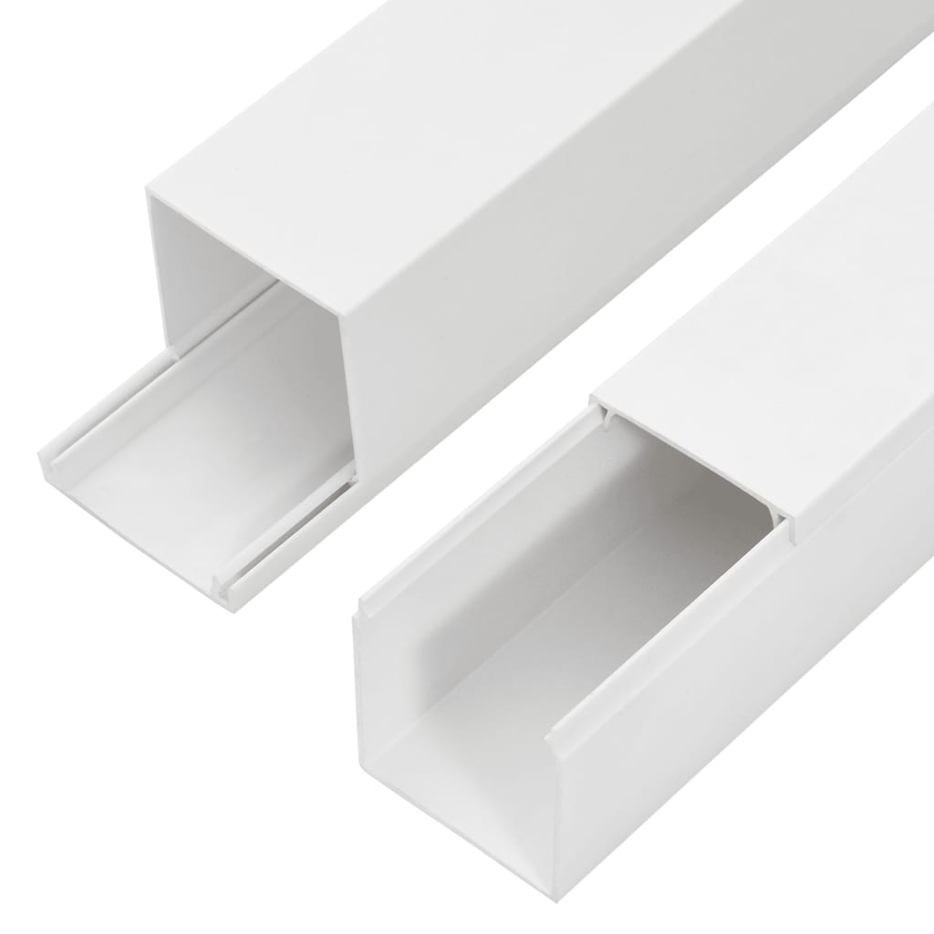 vidaXL Kanał elektroinstalacyjny, 60x60 mm, 30 m, PVC