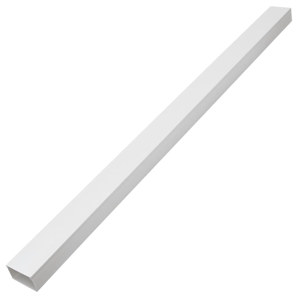 vidaXL Kanał elektroinstalacyjny, samoprzylepny, 100x40 mm, 10 m, PVC