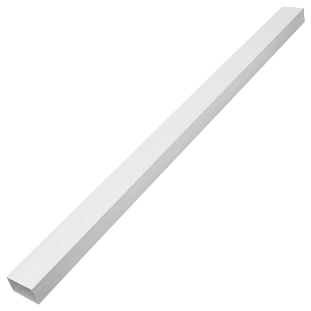 vidaXL Kanał elektroinstalacyjny, samoprzylepny, 100x60 mm, 10 m, PVC