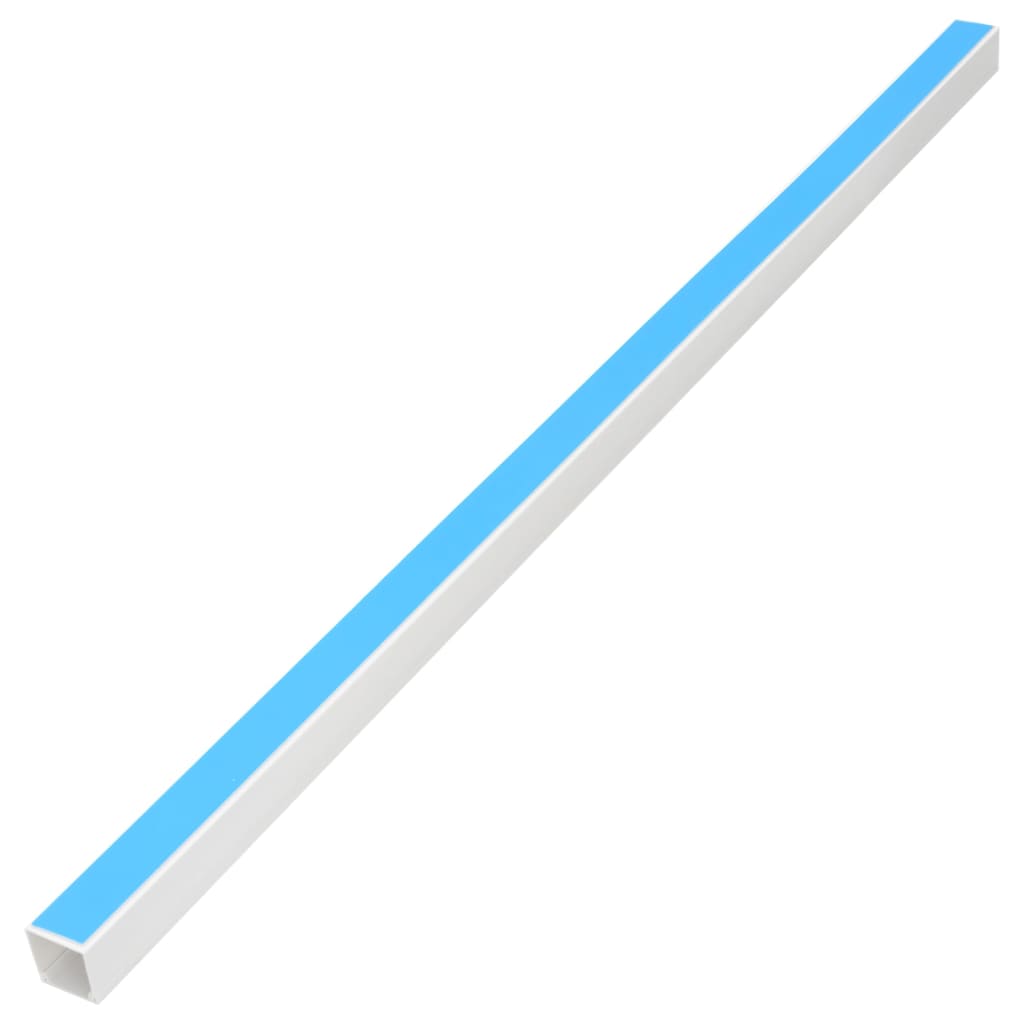vidaXL Kanał elektroinstalacyjny, samoprzylepny, 10x10 mm, 30 m, PVC