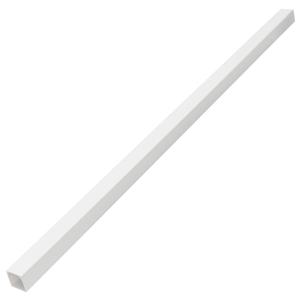 vidaXL Kanał elektroinstalacyjny, samoprzylepny, 40x40 mm, 30 m, PVC