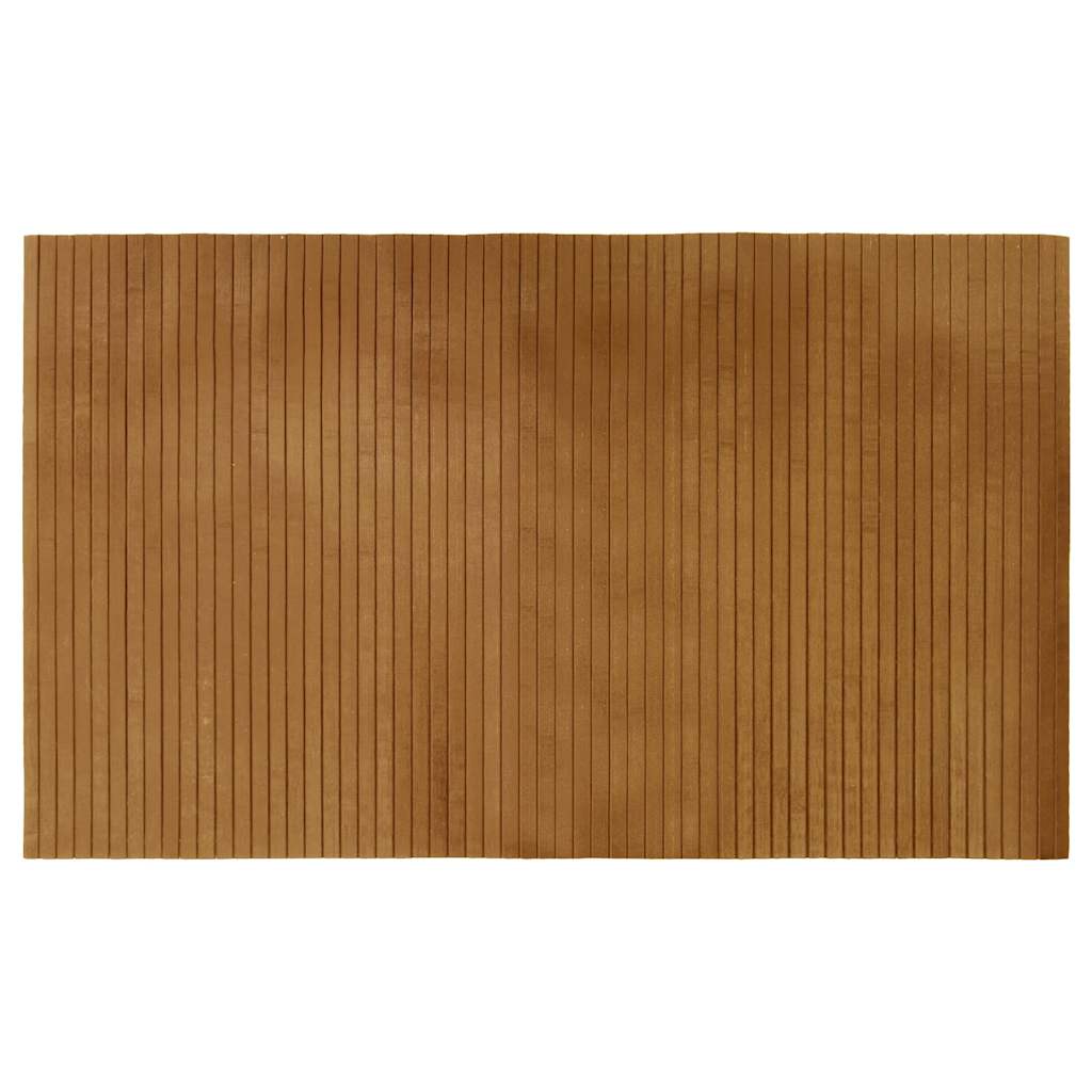 vidaXL Dywan prostokątny, brązowy, 60x100 cm, bambusowy