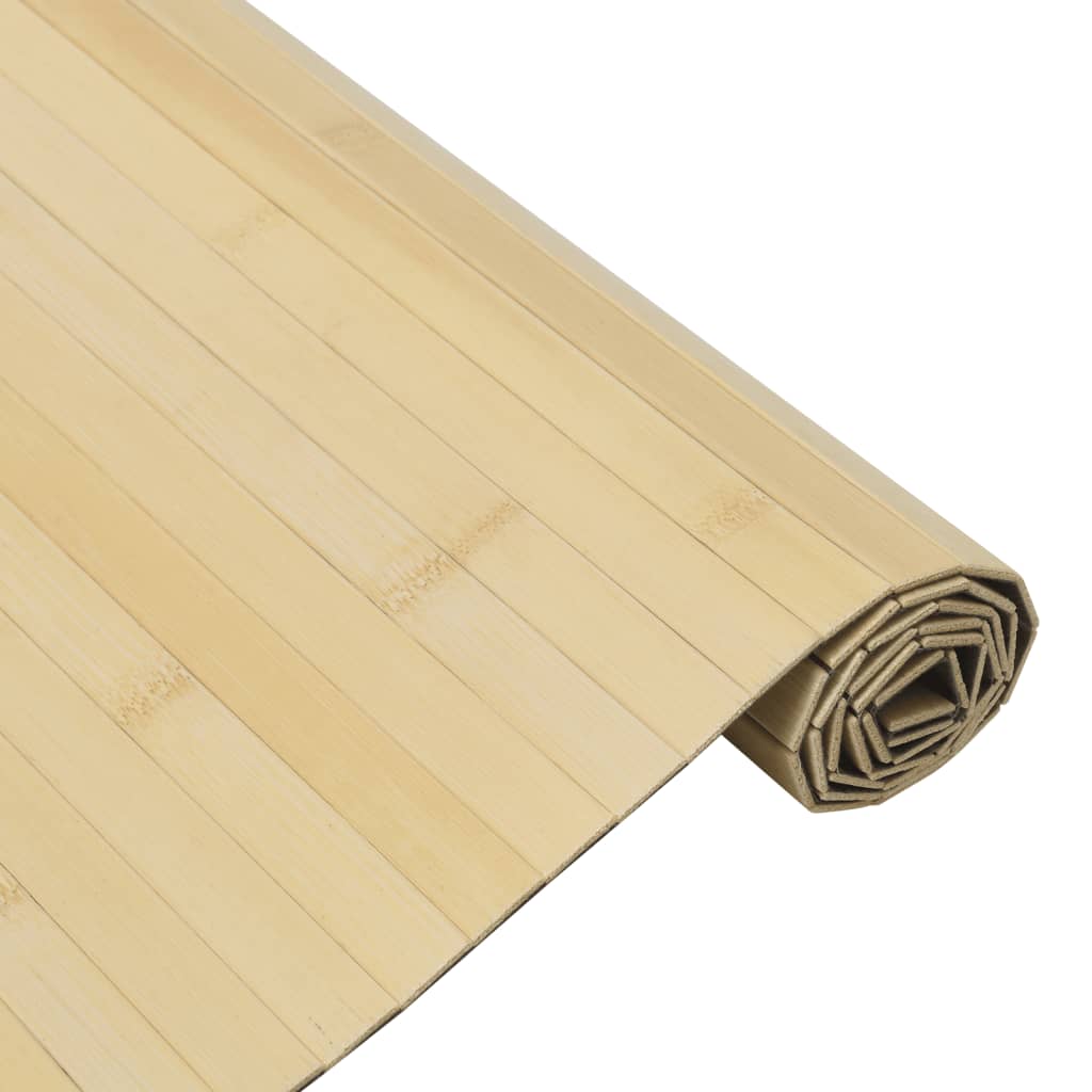 vidaXL Dywan prostokątny, jasny naturalny, 60x300 cm, bambusowy