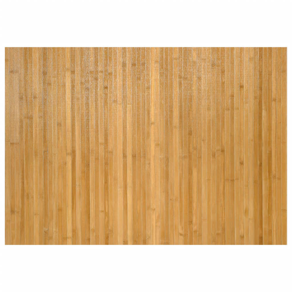 vidaXL Dywan prostokątny, naturalny, 70x100 cm, bambusowy