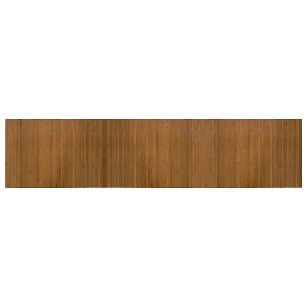 vidaXL Dywan prostokątny, brązowy, 70x300 cm, bambusowy