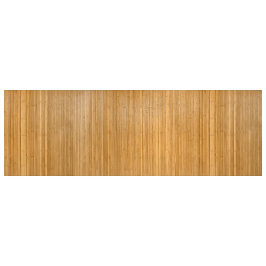 vidaXL Dywan prostokątny, naturalny, 100x300 cm, bambusowy