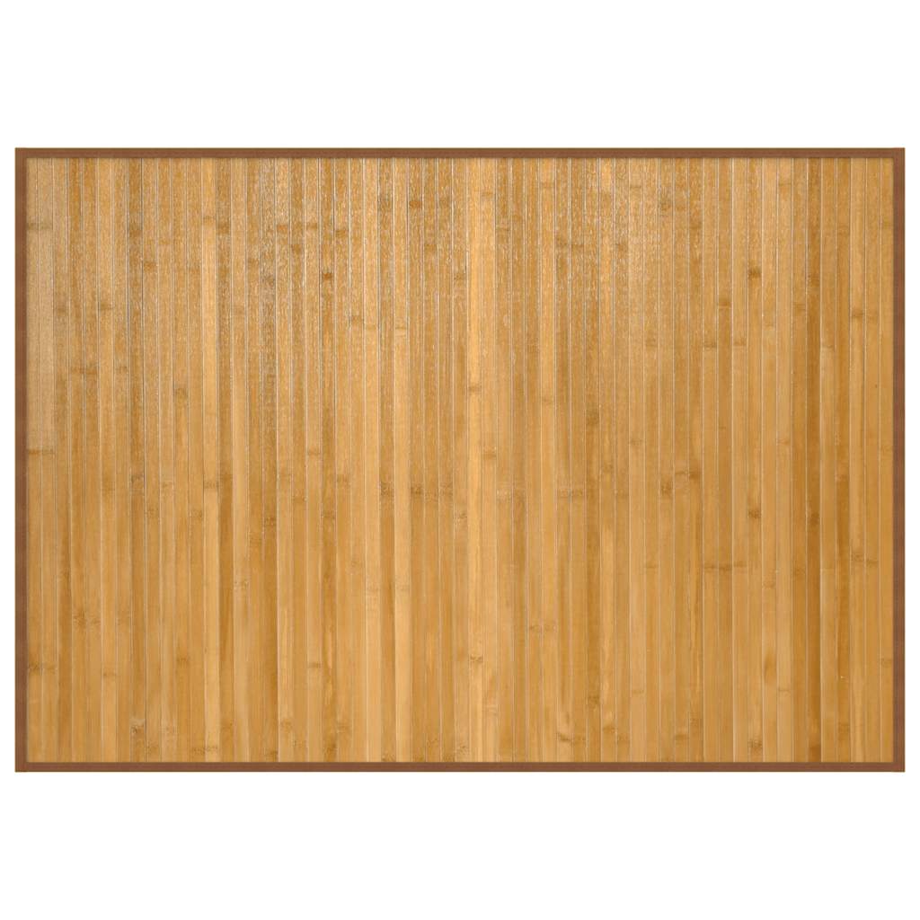 vidaXL Dywan prostokątny, naturalny, 70x100 cm, bambusowy