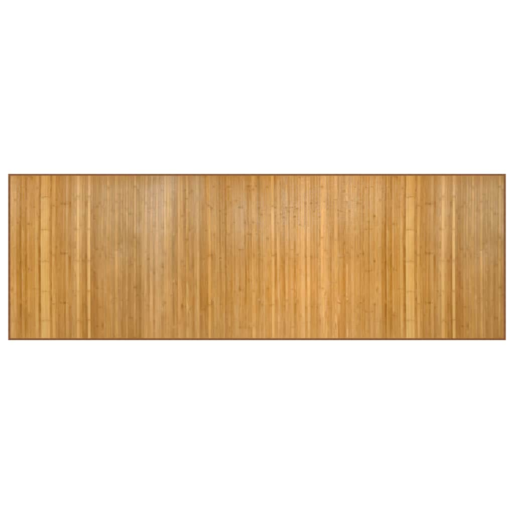 vidaXL Dywan prostokątny, naturalny, 100x300 cm, bambusowy