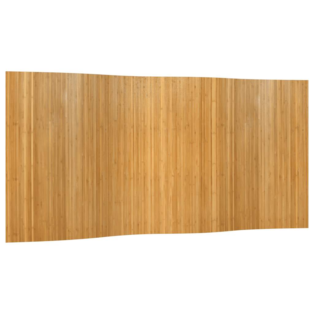 vidaXL Parawan, naturalny, szerokość 400 cm, wysokość 165 cm, bambusowy