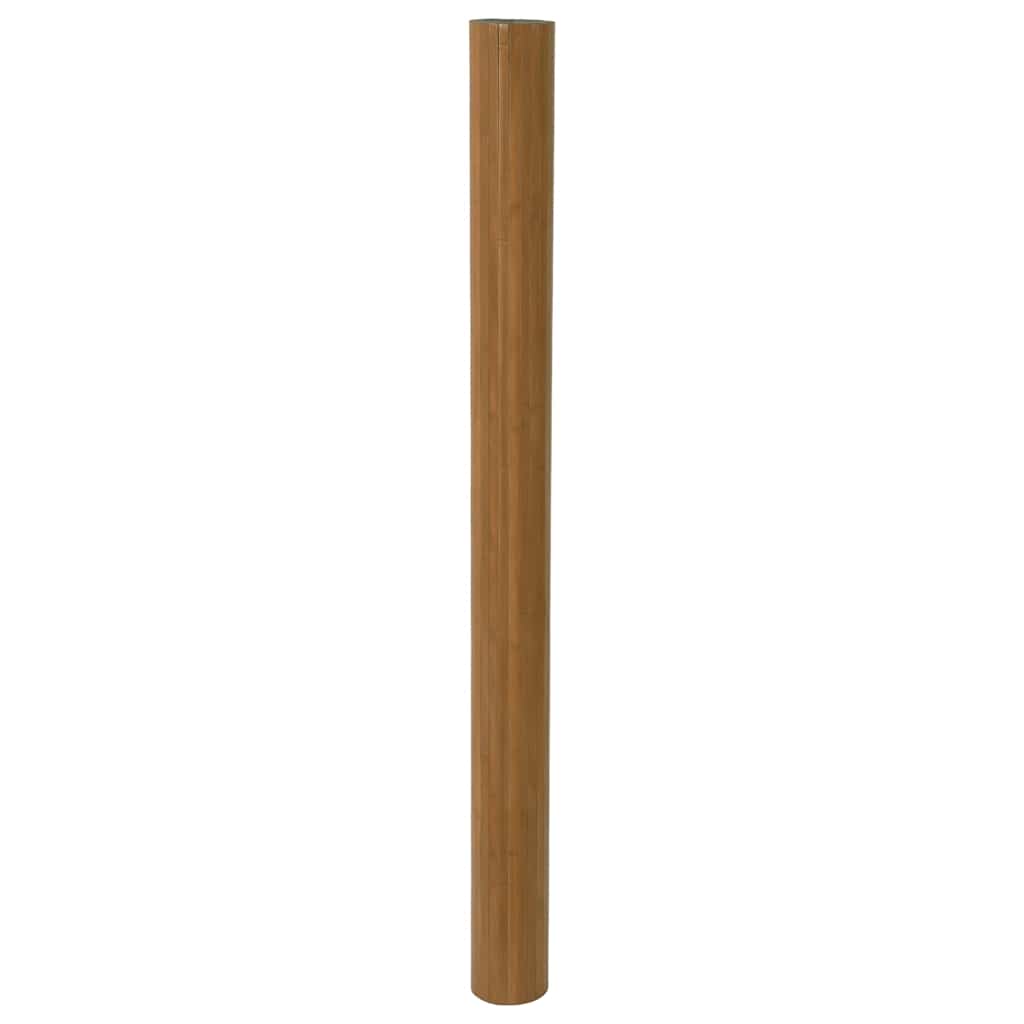 vidaXL Parawan, brązowy, szerokość 400 cm, wysokość 165 cm, bambusowy