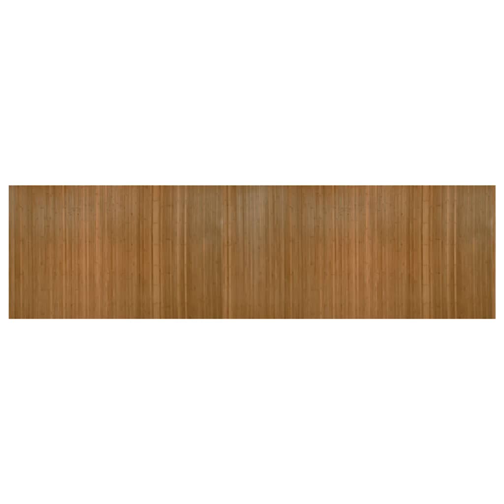 vidaXL Parawan, brązowy, szerokość 600 cm, wysokość 165 cm, bambusowy