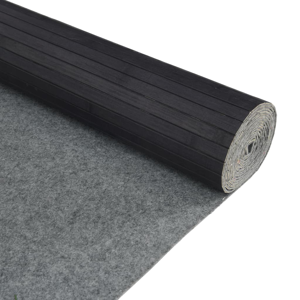 vidaXL Parawan, szary, szerokość 600 cm, wysokość 165 cm, bambusowy