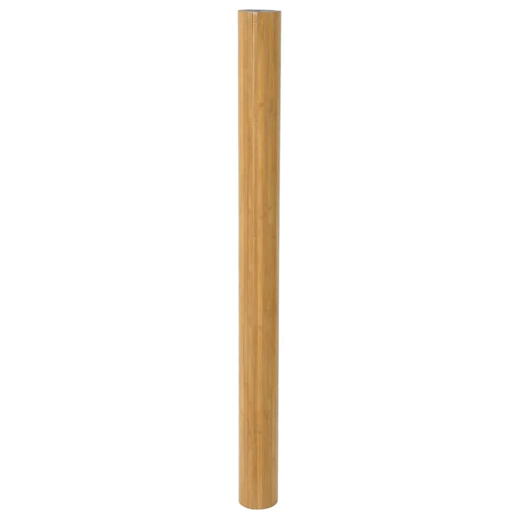 vidaXL Parawan, naturalny, szerokość 800 cm, wysokość 165 cm, bambusowy