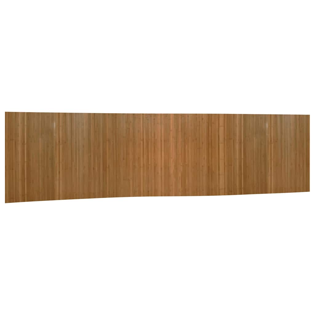 vidaXL Parawan, brązowy, szerokość 800 cm, wysokość 165 cm, bambusowy