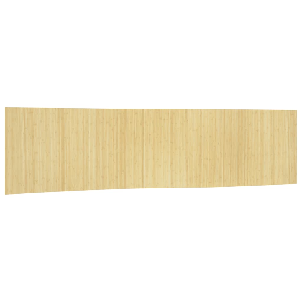 vidaXL Parawan, jasny naturalny, szerokość 800 cm, wysokość 165 cm, bambusowy