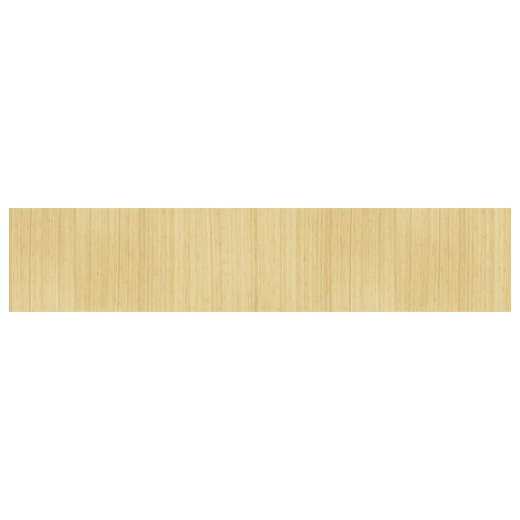 vidaXL Parawan, jasny naturalny, szerokość 800 cm, wysokość 165 cm, bambusowy