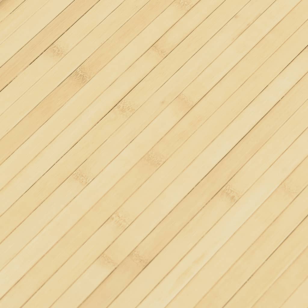 vidaXL Parawan, jasny naturalny, szerokość 800 cm, wysokość 165 cm, bambusowy