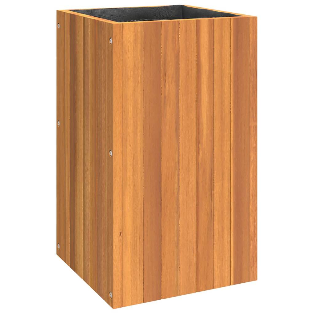 vidaXL Donica ogrodowa, 35x35x60 cm, lite drewno akacjowe