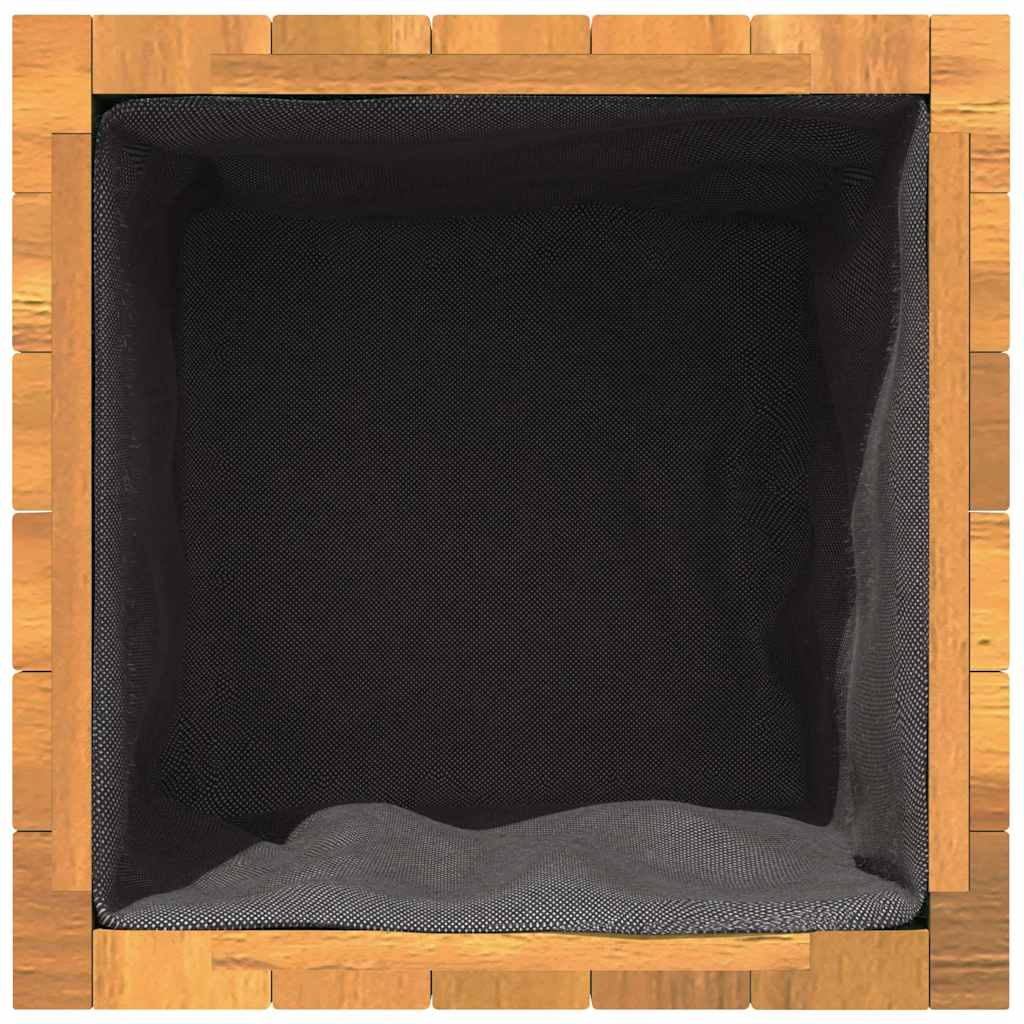 vidaXL Donica ogrodowa, 35x35x60 cm, lite drewno akacjowe