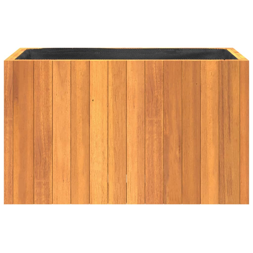 vidaXL Donica ogrodowa, 59x27,5x35 cm, lite drewno akacjowe