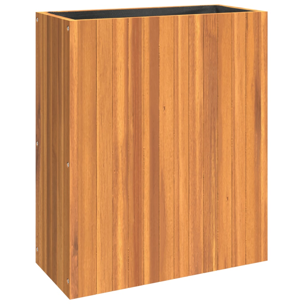 vidaXL Donica ogrodowa, 59x27,5x70 cm, lite drewno akacjowe