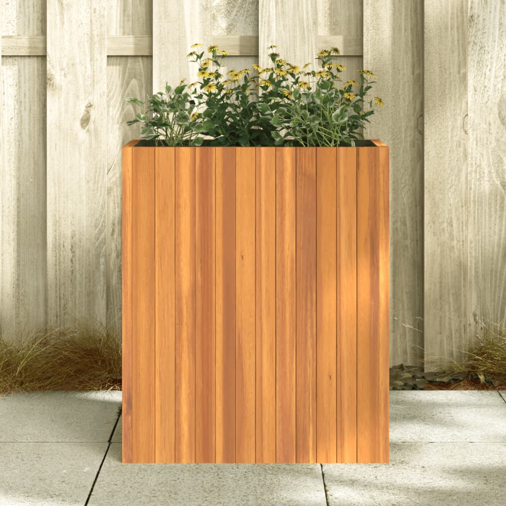 vidaXL Donica ogrodowa, 59x27,5x70 cm, lite drewno akacjowe