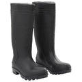 vidaXL Kalosze, czarne, rozmiar 39, PVC