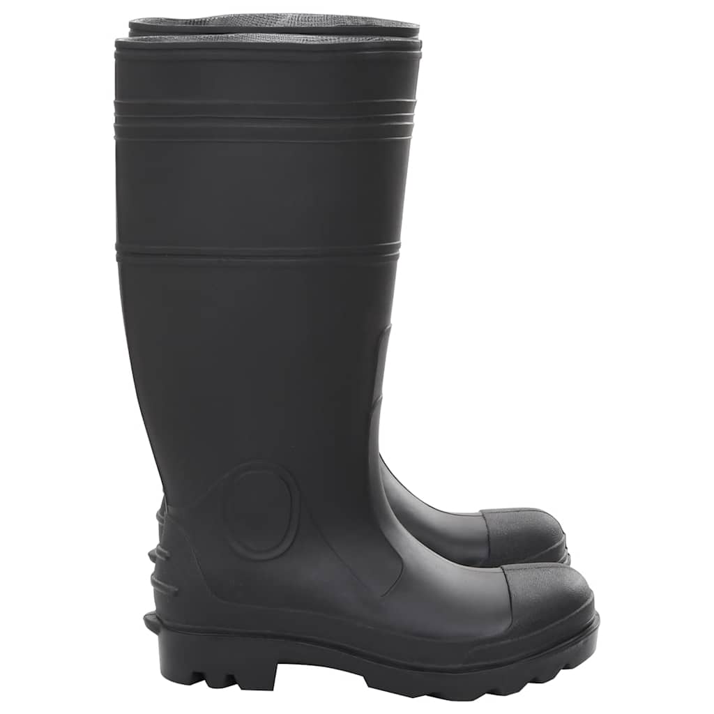 vidaXL Kalosze, czarne, rozmiar 39, PVC