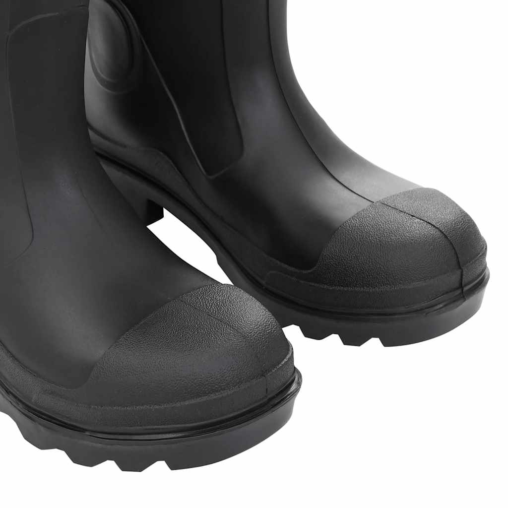 vidaXL Kalosze, czarne, rozmiar 39, PVC