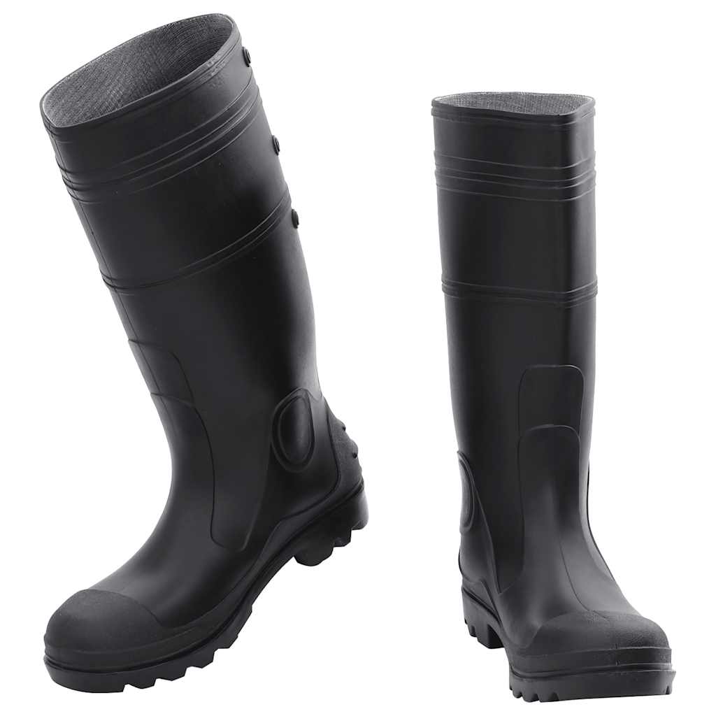vidaXL Kalosze, czarne, rozmiar 42, PVC