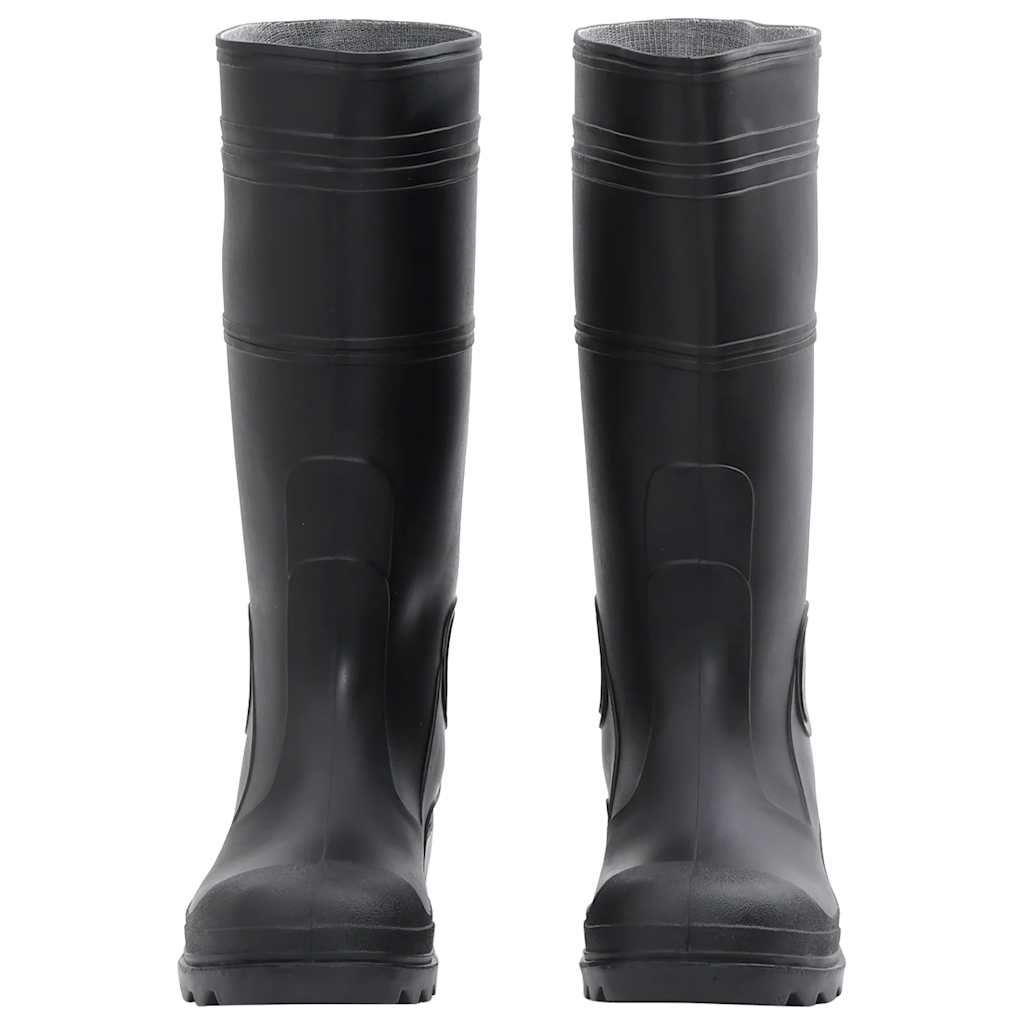 vidaXL Kalosze, czarne, rozmiar 42, PVC