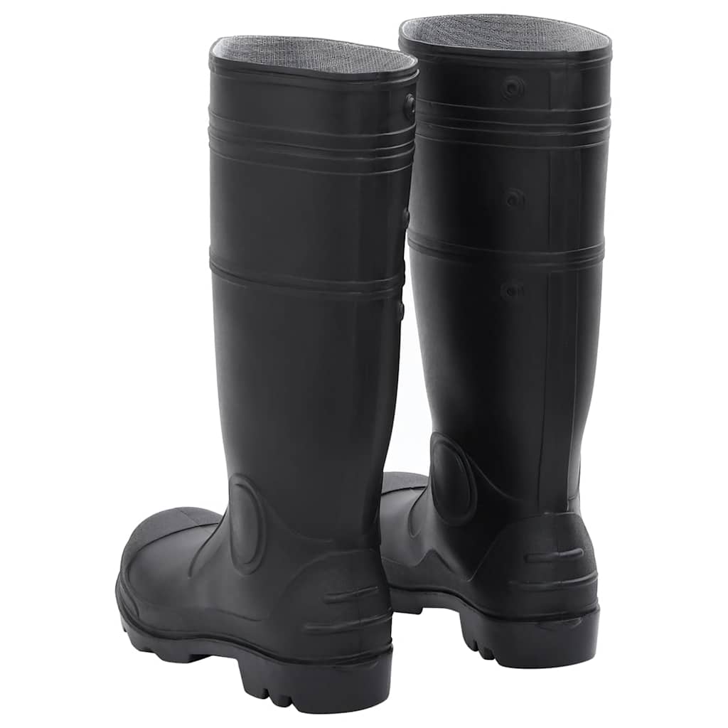 vidaXL Kalosze, czarne, rozmiar 42, PVC