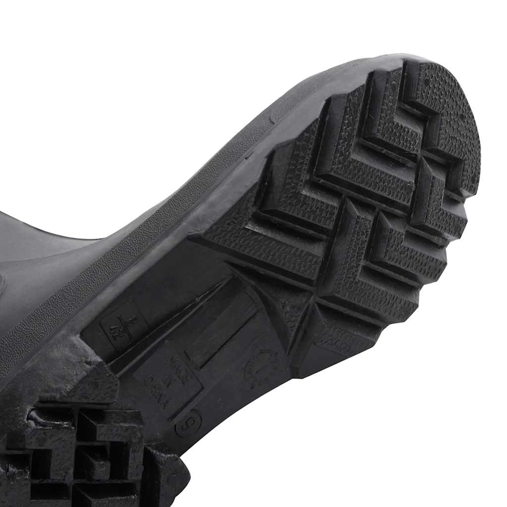 vidaXL Kalosze, czarne, rozmiar 42, PVC