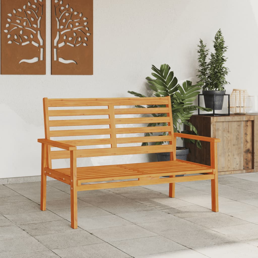 vidaXL Ławka ogrodowa, 120 cm, lite drewno akacjowe