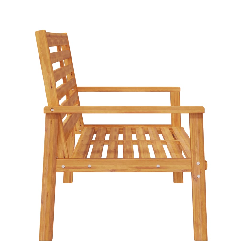 vidaXL Ławka ogrodowa, 120 cm, lite drewno akacjowe