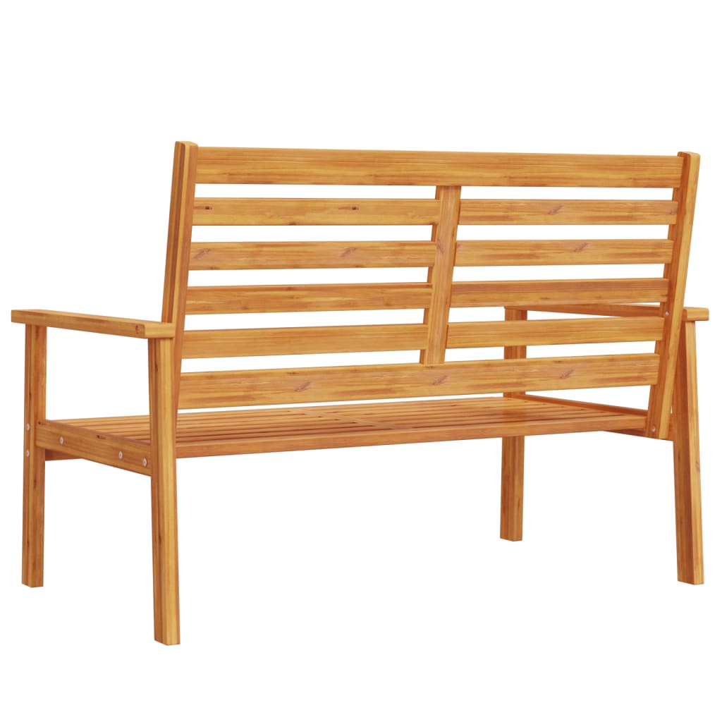 vidaXL Ławka ogrodowa, 120 cm, lite drewno akacjowe