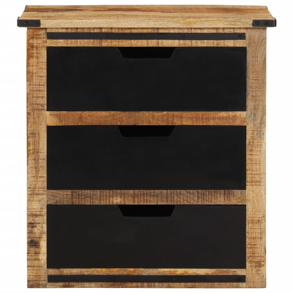 vidaXL Szafka z 3 szufladami, 55x35x60 cm, lite drewno mango