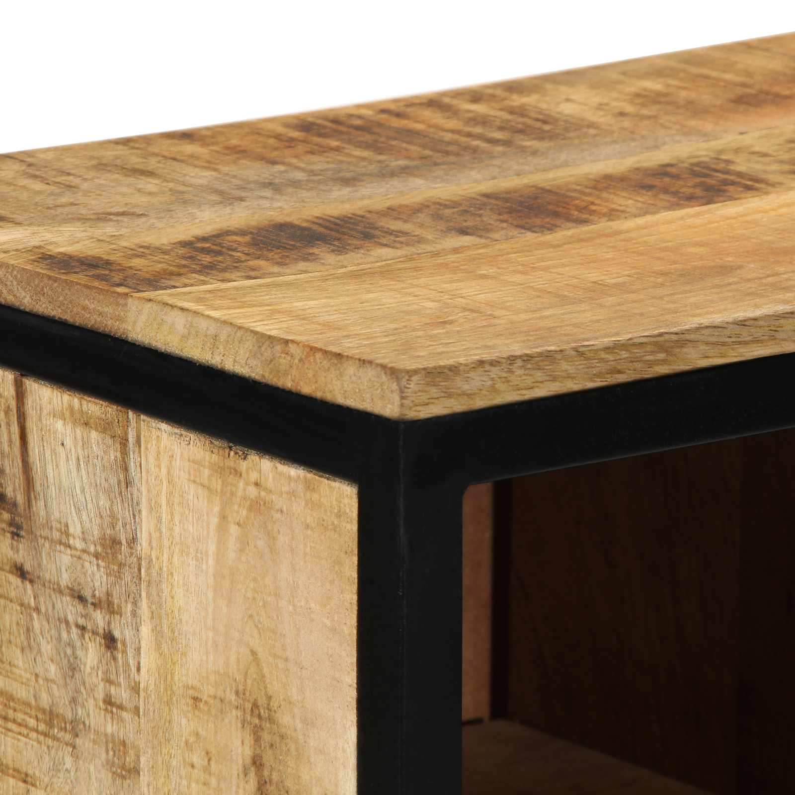 vidaXL Szafka na buty z półką Brązowy 50 x 30 x 110 cm Drewno z mango