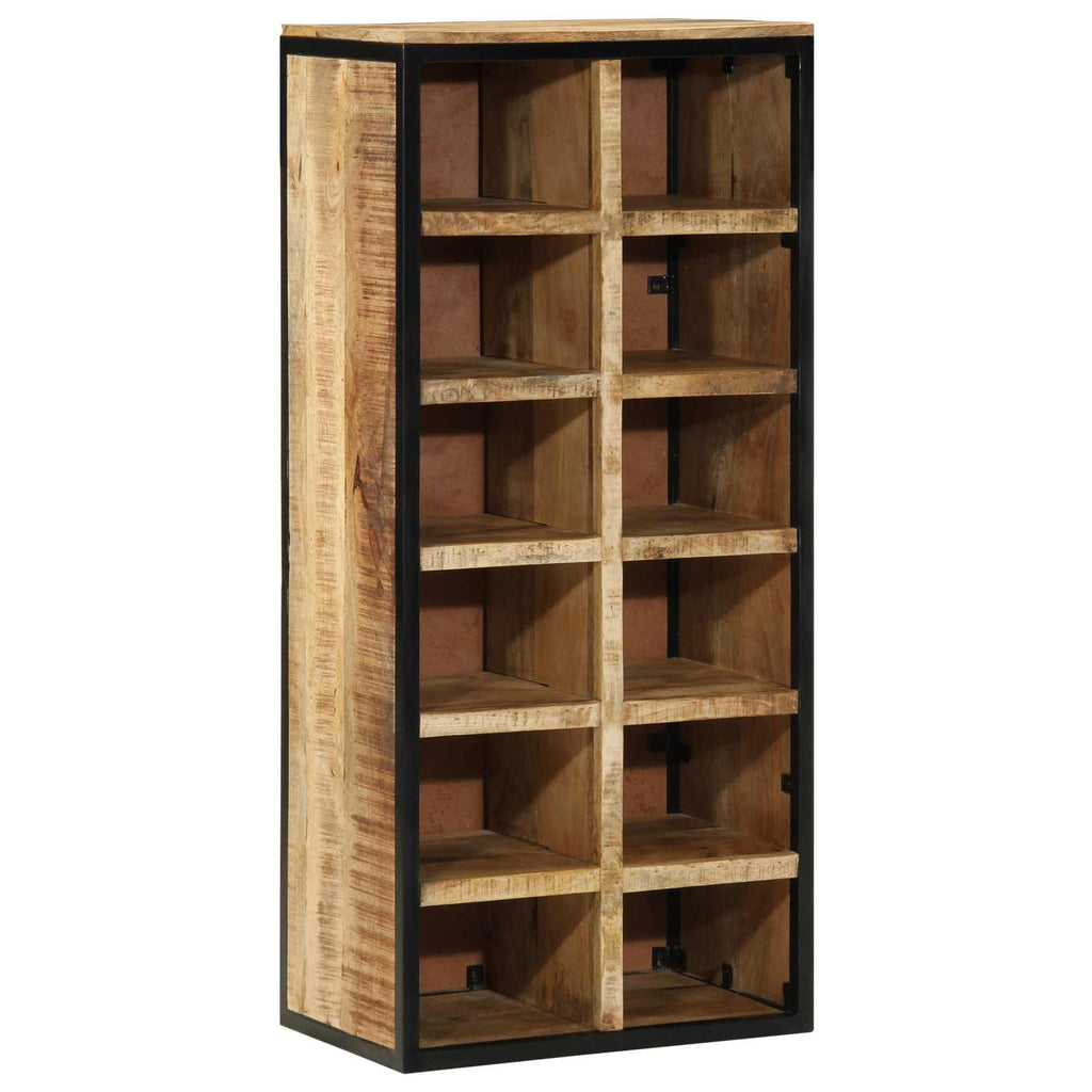 vidaXL Szafka na buty z półką Brązowy 50 x 30 x 110 cm Drewno z mango